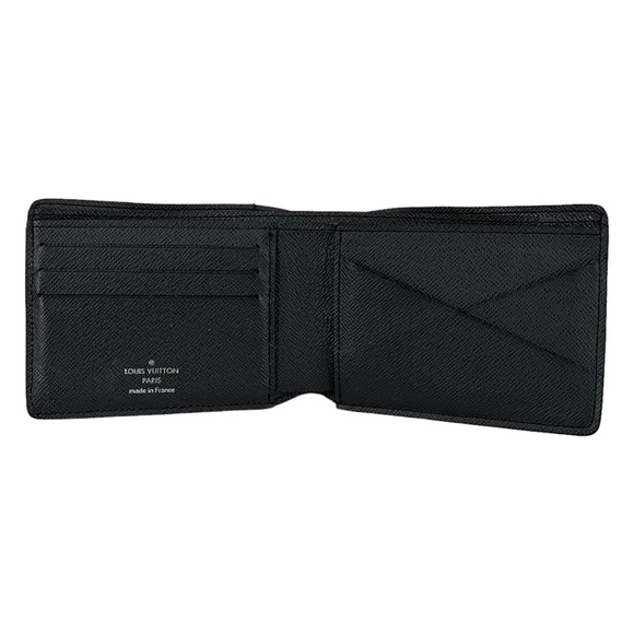 Louis Vuitton Striped Taiga Leather Multiple Wallet - Picture 3 of 7